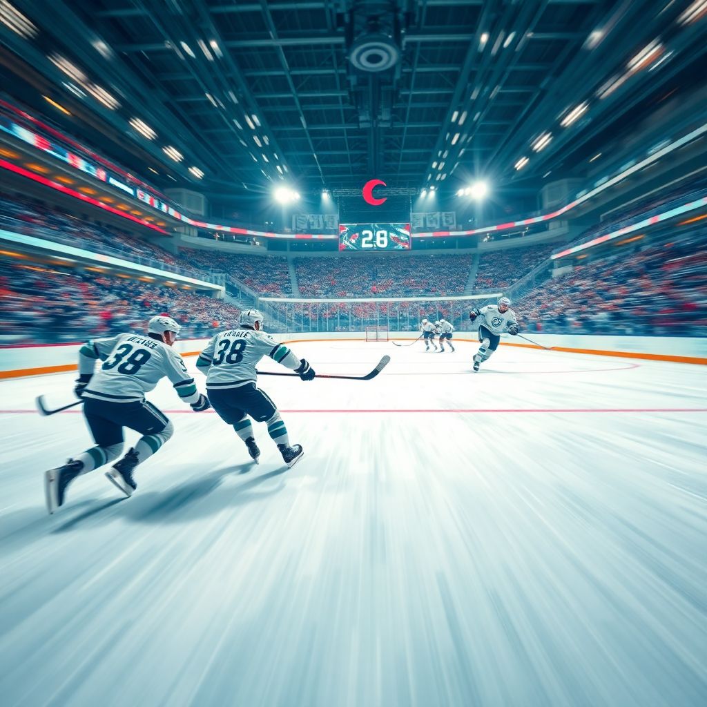 Хоккей: как передать скорость игры в текстах и фото для вовлечения читателей