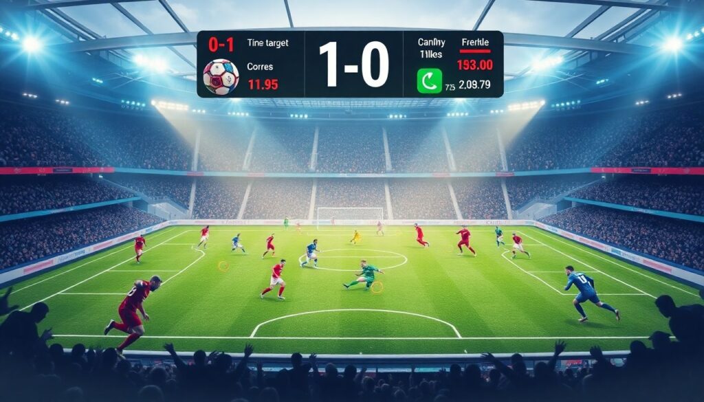 Обновления в футболе: как считывать минимальные изменения на табло - иллюстрация