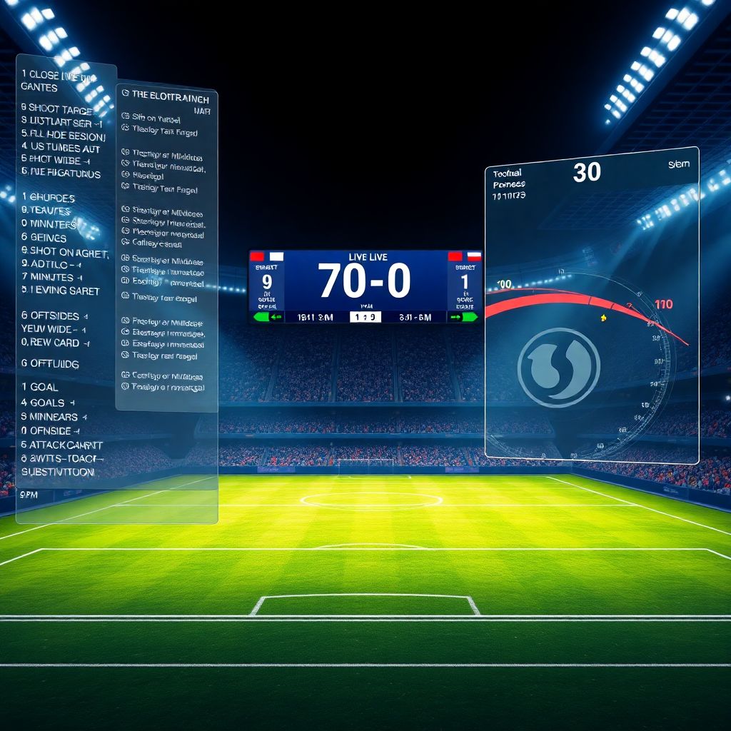 Обновления в футболе: как быстро считывать минимальные изменения на табло