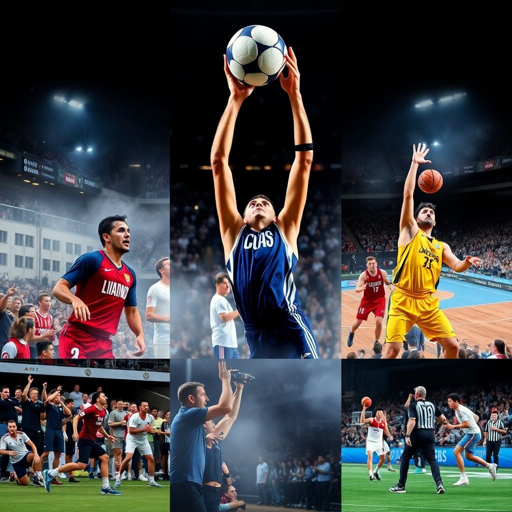 Фоторепортажи с матчей: как подбирать лучшие кадры для разных видов спорта