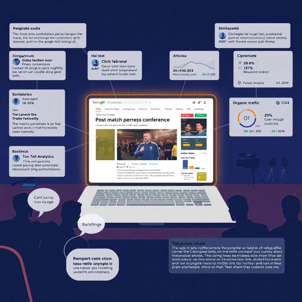 Послематчевые конференции: как структурировать материал под Seo и трафик