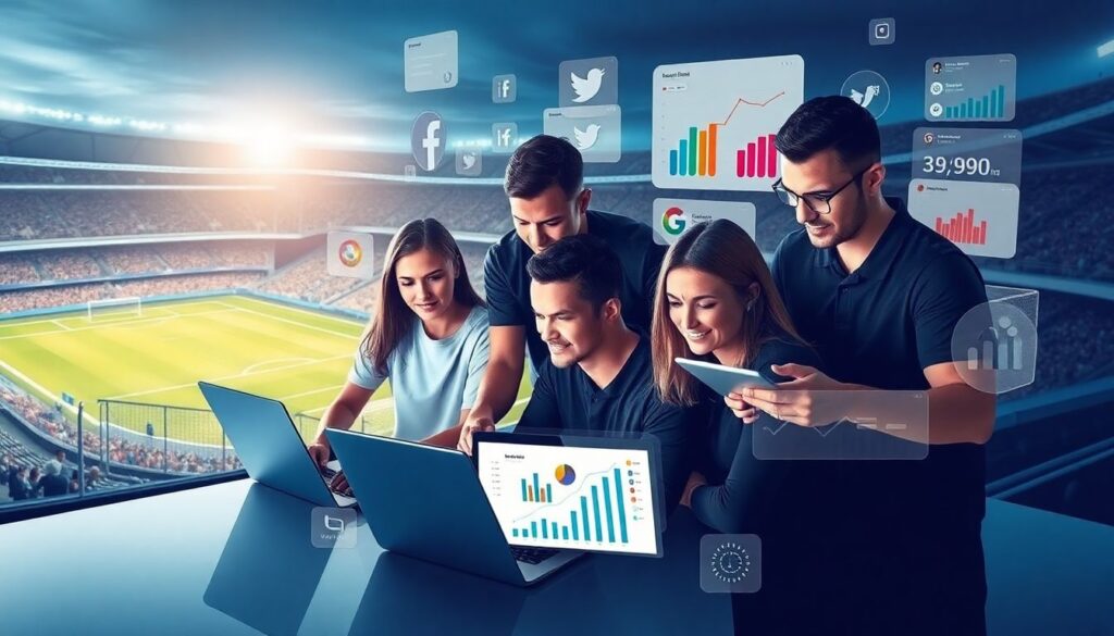 Как сочетать текст и фото в одном посте о матче - иллюстрация