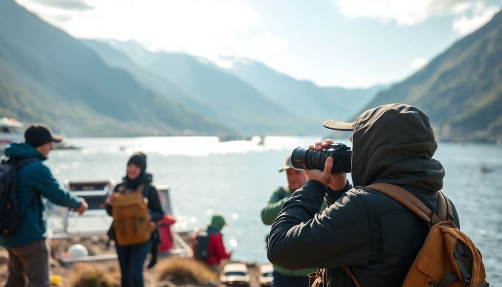 Фоторепортажи: подбор времени суток для кадров - иллюстрация