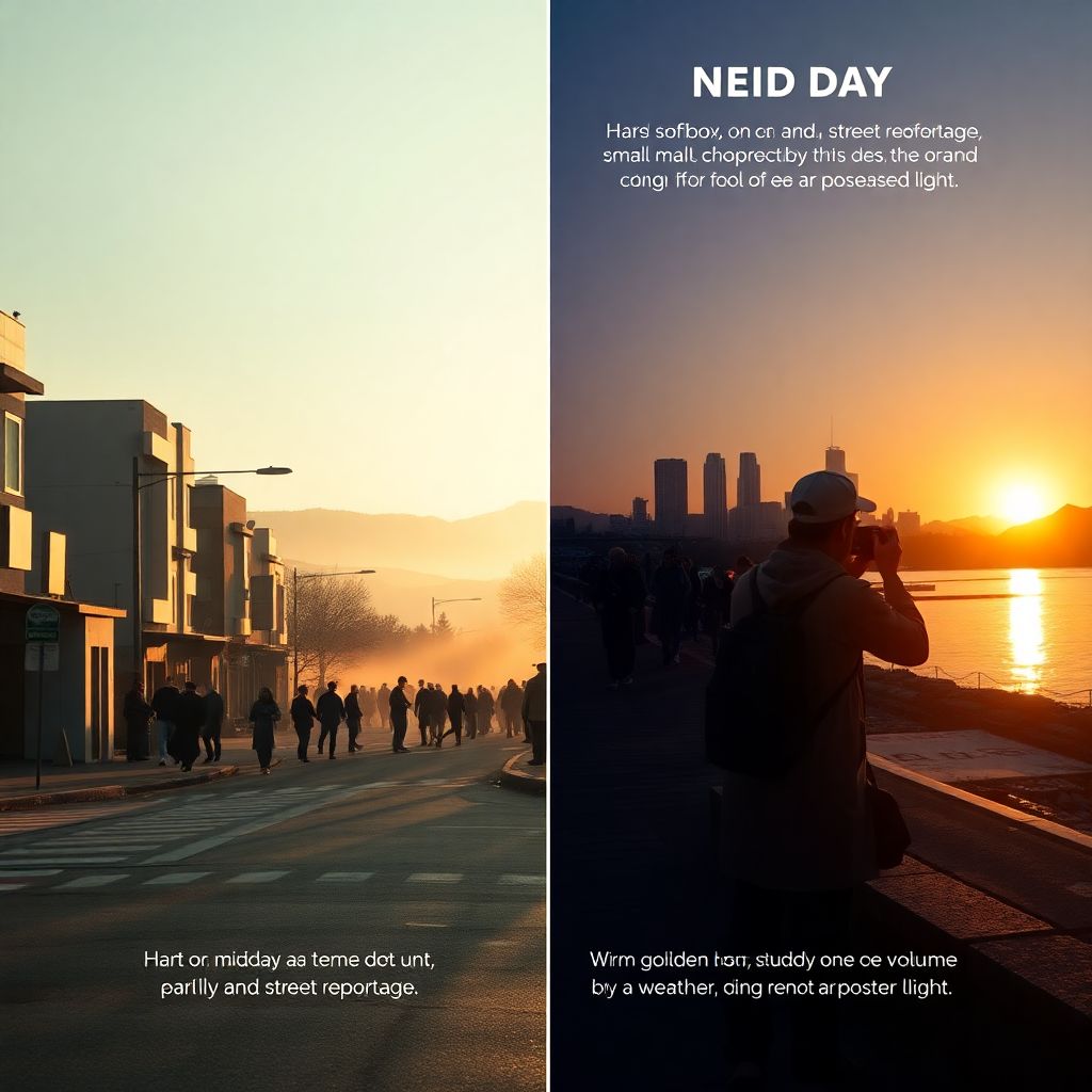 Фоторепортажи: как выбрать лучшее время суток для удачных кадров