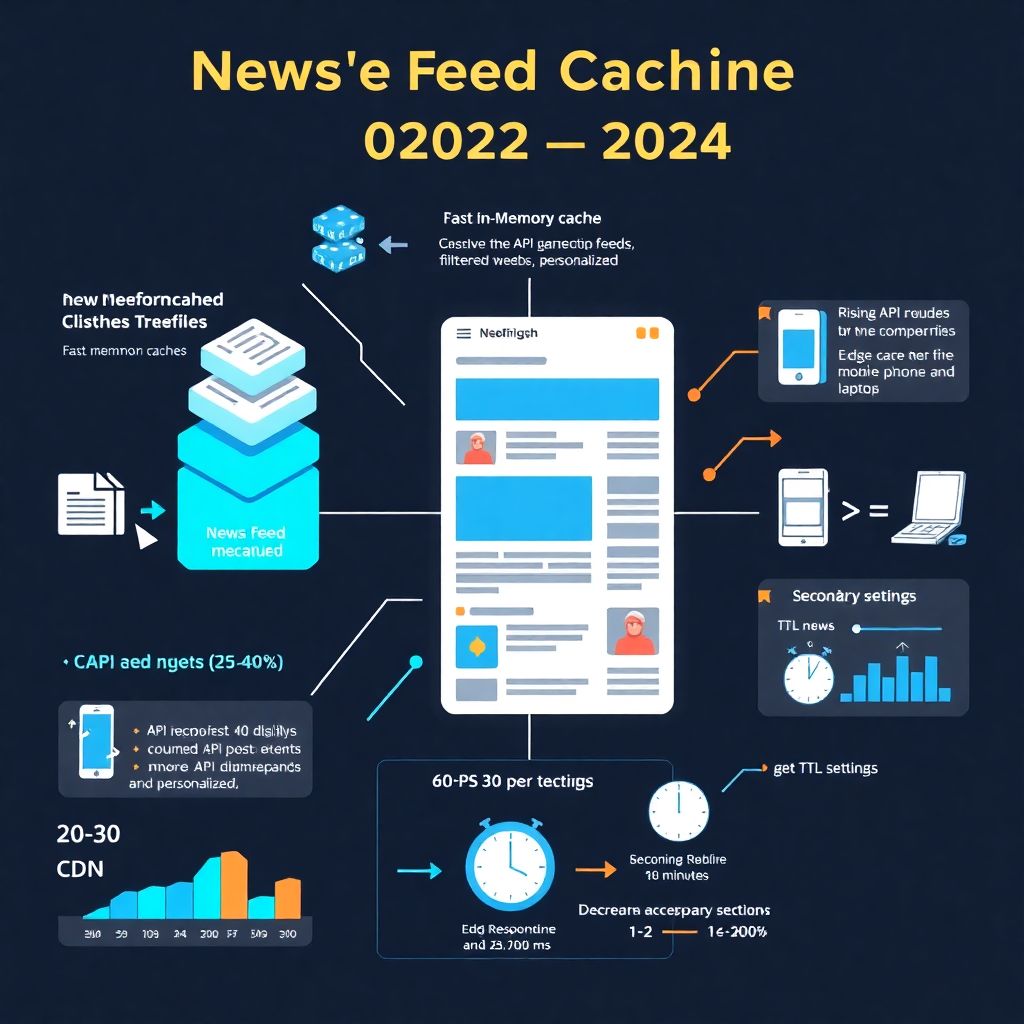 Лента новостей: кэширование и задержки обновления контента