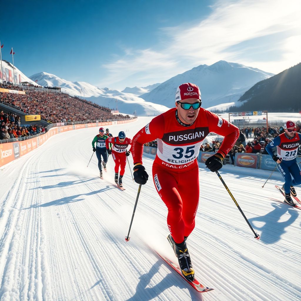 Тур де Ски 2016/17: как Сергей Устюгов разгромил соперников в спринте