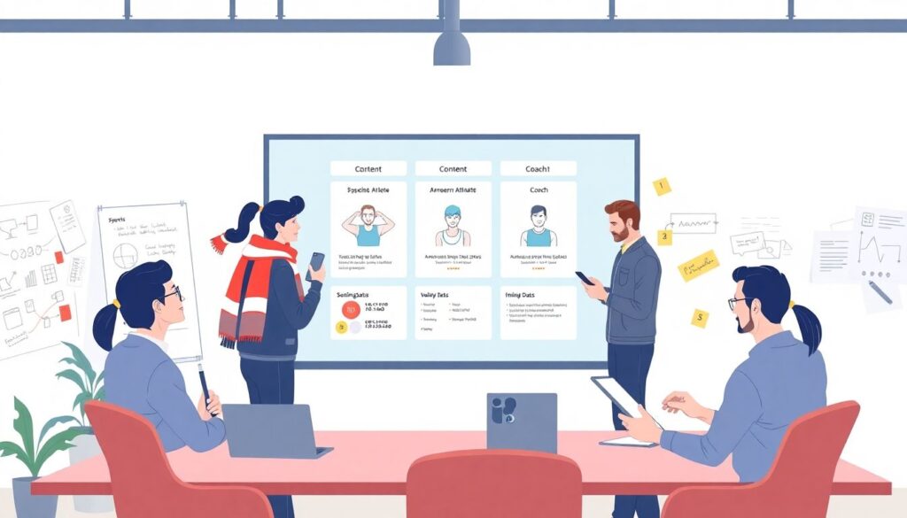 Как выстраивать навигацию по ленте для разных категорий спорта - иллюстрация