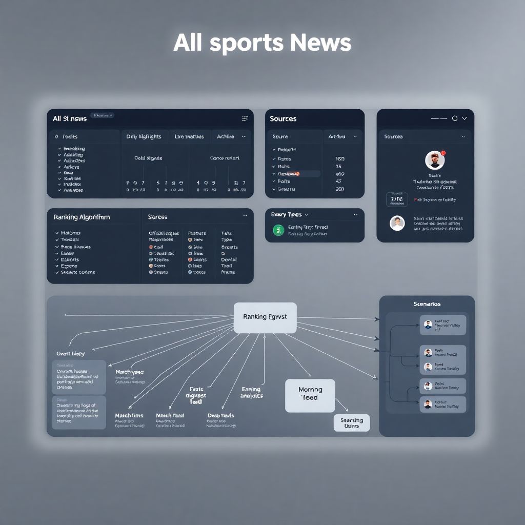 Новости спорта: классификация по ленте и источникам обновлений онлайн