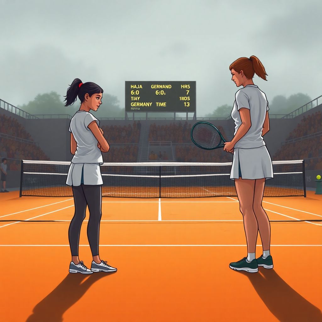 Самая странная участница тура: как матч позора сделал Хаджар Абделькадер мемом