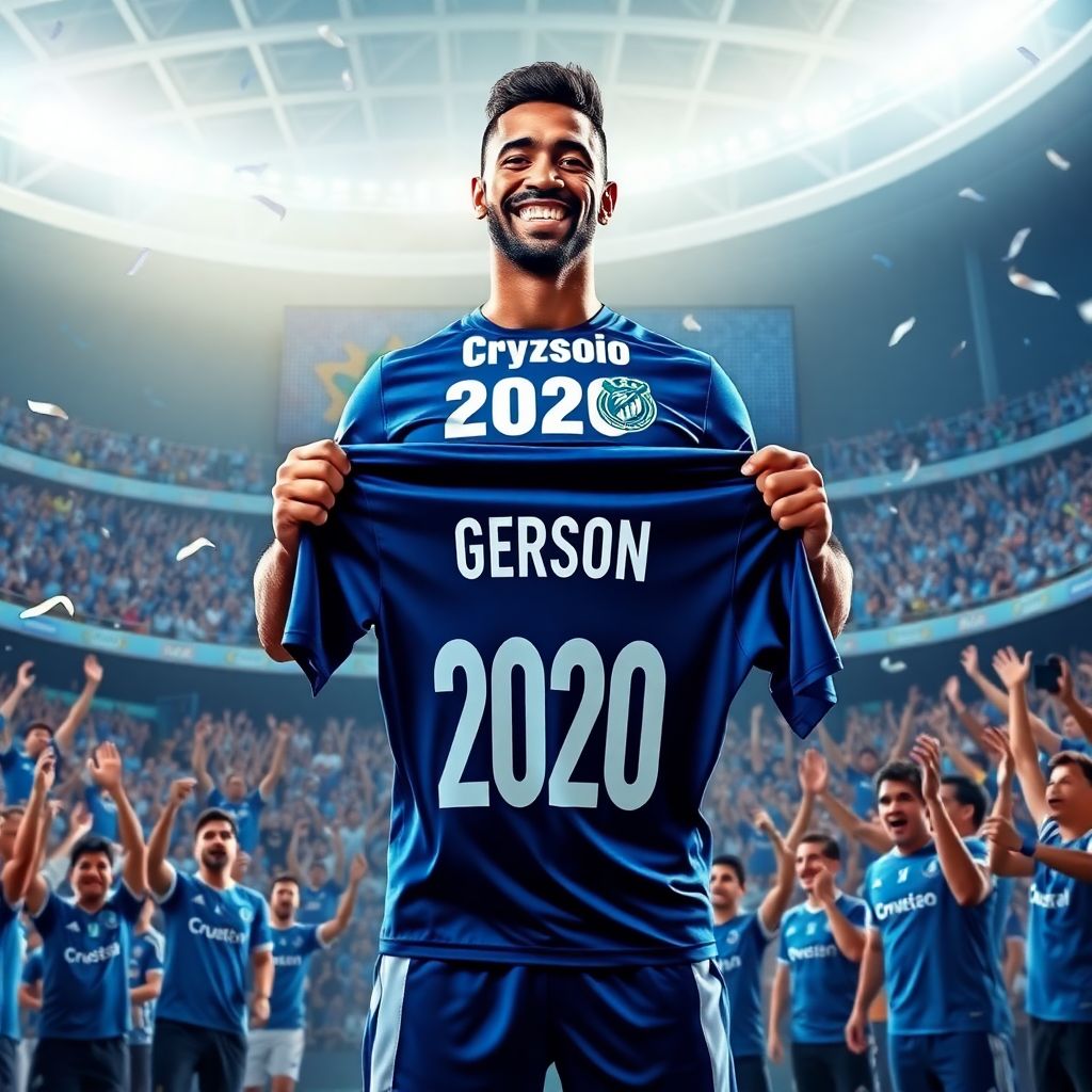 Жерсон подписал долгосрочный контракт с Крузейро до 2030 года