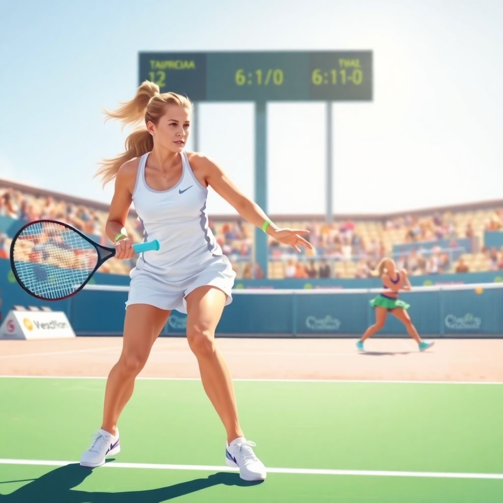 Екатерина Александрова разгромила Ястремскую и вышла в 1/4 Wta 500 Абу-Даби