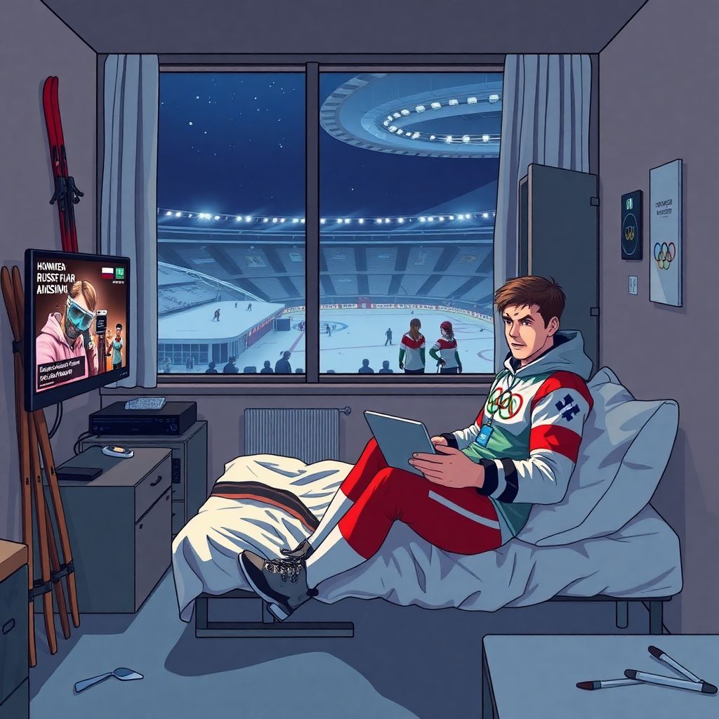 Клебо на Олимпиаде‑2026 в Италии: слабый интернет, нервы и потеря мотивации