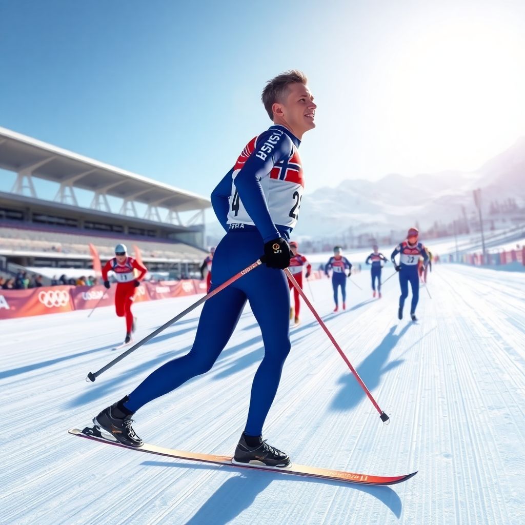 Йоханнес Клебо превратил олимпийский спринт в Милане в шоу одного актёра