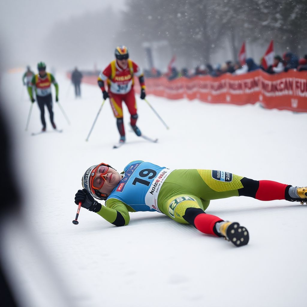 Непряева провалила финиш марафона в Норвегии: свои лыжи не спасли сезон