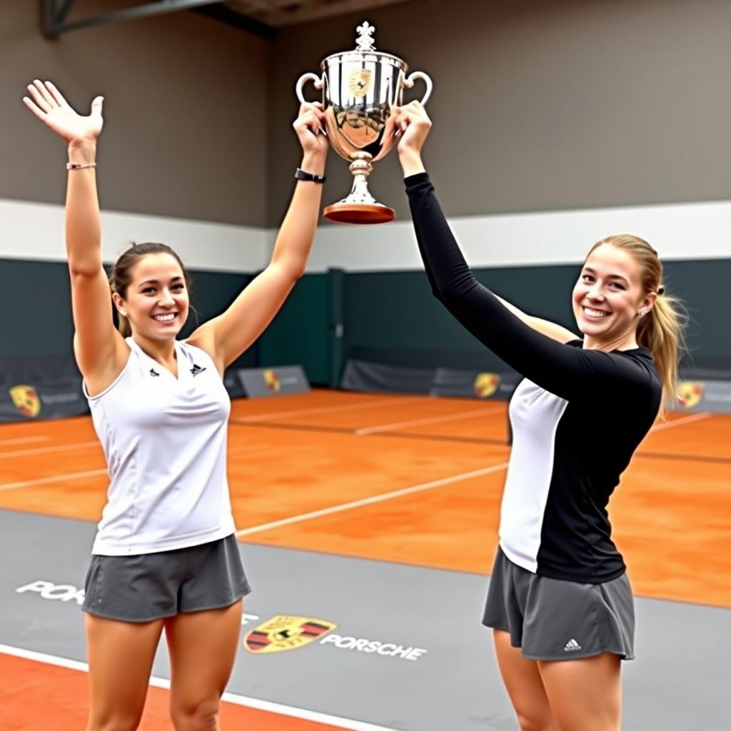 Самсонова и Мелихар выиграли парный турнир Wta 500 в Штутгарте
